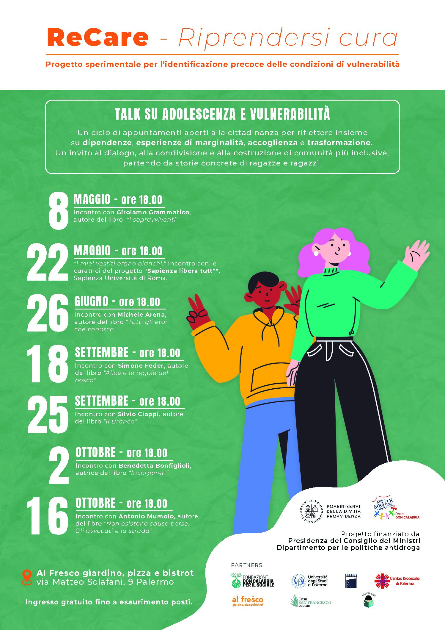 TALK SU ADOLESCENZA E DEBOLEZZA