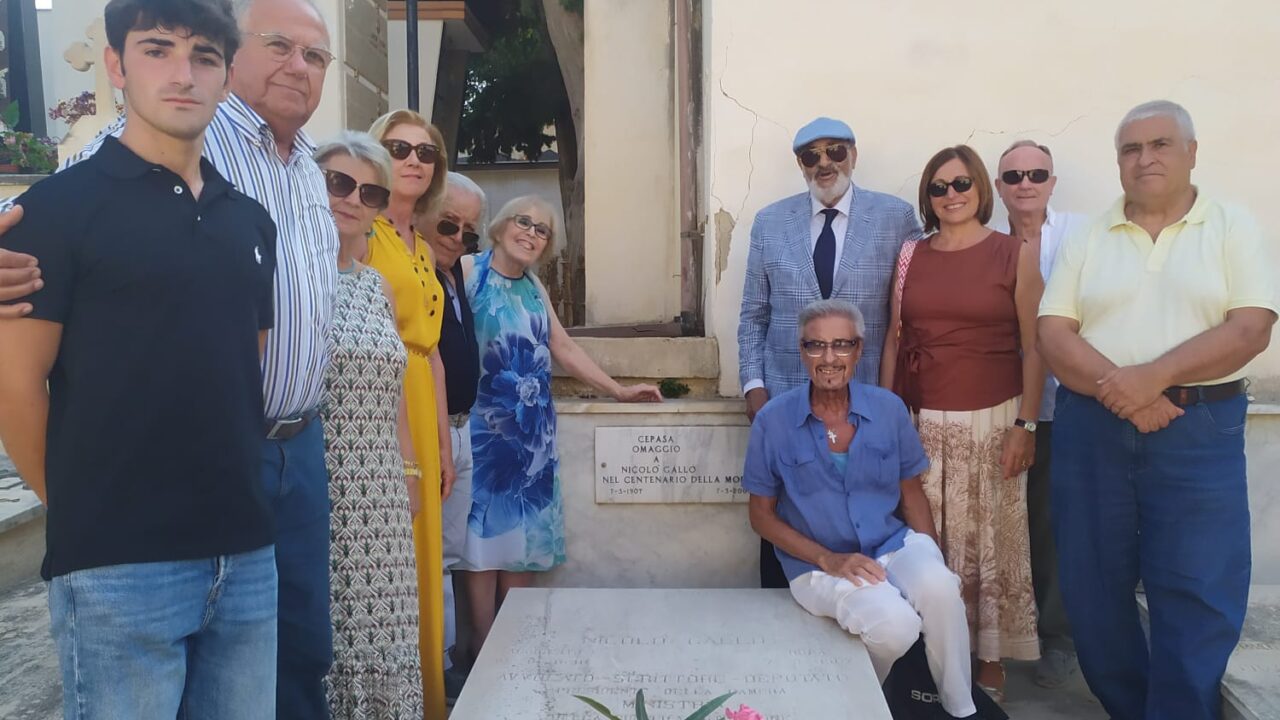 RICORDARE PER NON DIMENTICARE NICOLO’ GALLO