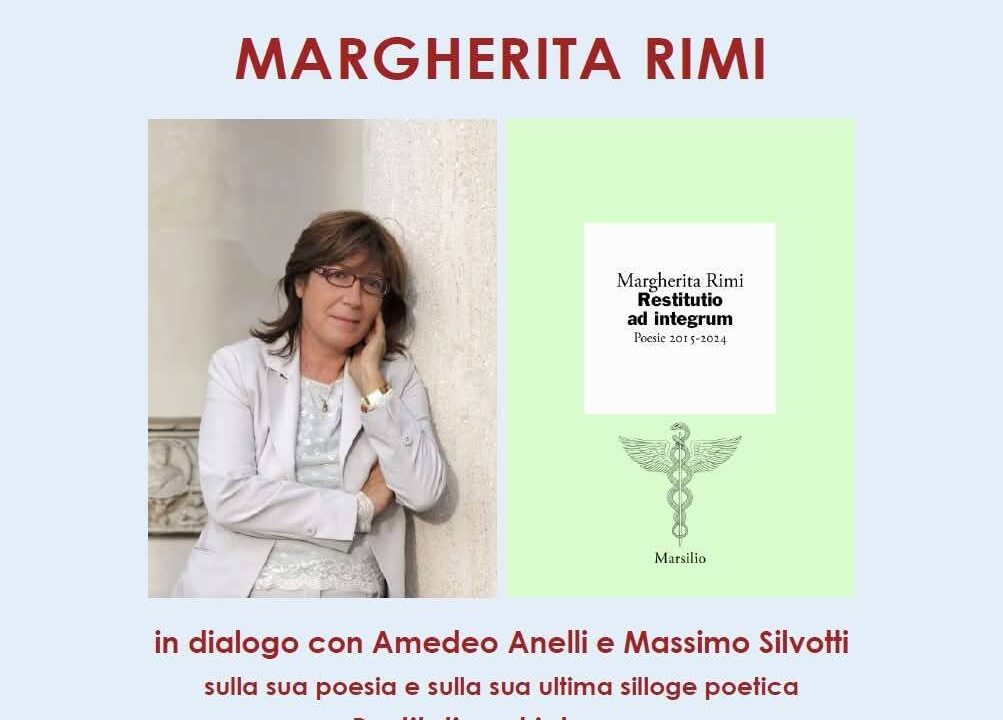 Margherita Rimi tra i poeti del Museo Itinerante di Piacenza
